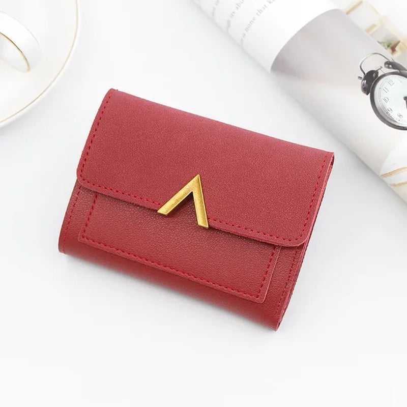 2023 Leather Women Wallets Hasp Lady Moneybags Zipper Coin Purse Woman Envelope Wallet Money Cards ID Holder Bags Purses Pocket