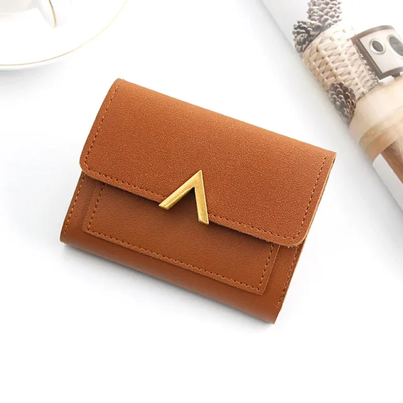 2023 Leather Women Wallets Hasp Lady Moneybags Zipper Coin Purse Woman Envelope Wallet Money Cards ID Holder Bags Purses Pocket